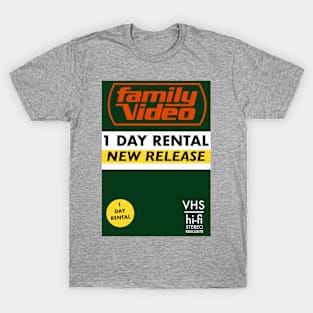 Family Video one day rental ST5 T-Shirt